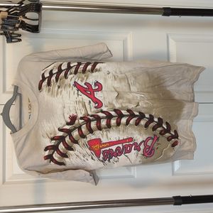 Liquid Blue Atlanta Braves tee